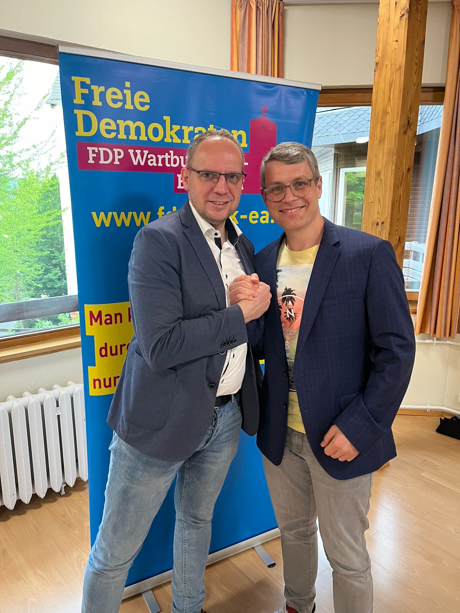 Robert-Martin Montag zusammen mit Tim Wagner MdB